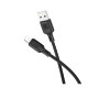 Кабель Borofone BX113 USB-A – Lightning (2 м · 12W · 2.4A) (Black)