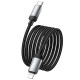 Кабель Hoco X117 Star Type-C – Lightning (1 м · 27W · 3A) (Black)