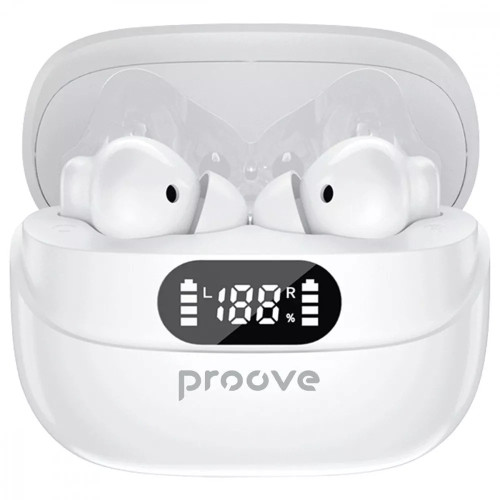 Наушники Bluetooth Proove Digital Pro TWS with ANC (APP) (White)