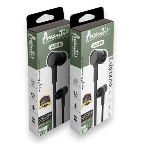 Наушники Avantis A215 с микрофоном (Black)