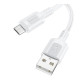Кабель Borofone BX111 USB-A – Micro-USB (1 м · 12W · 2.4A) (White)
