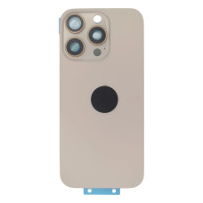 Задня кришка для Apple iPhone 16 Pro (Gold) (Original PRC) зі склом камери