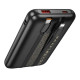 Повербанк Hoco Q37 22.5W+PD20W с кабелем C и L (10000 mAh) (Black)