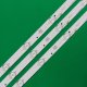 Прямая подсветка для телевизора Fusion 32″ 303WY315031 (3 планки по 593 мм, 8 LED, линза 15,5 мм, 3 В)