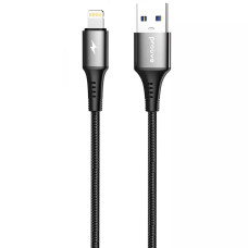 Кабель Proove WireX USB-A – Lightning (1 м · 12W · 2.4A) (Black)
