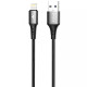 Кабель Proove WireX USB-A – Lightning (1 м · 12W · 2.4A) (Black)
