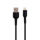 Кабель Borofone BX16 USB-A – Lightning (1 м · 12W · 2.4A) (Black)