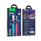 Кабель Hoco U112 USB-A – Lightning (1 м · 12W · 2.4A) (Gray)