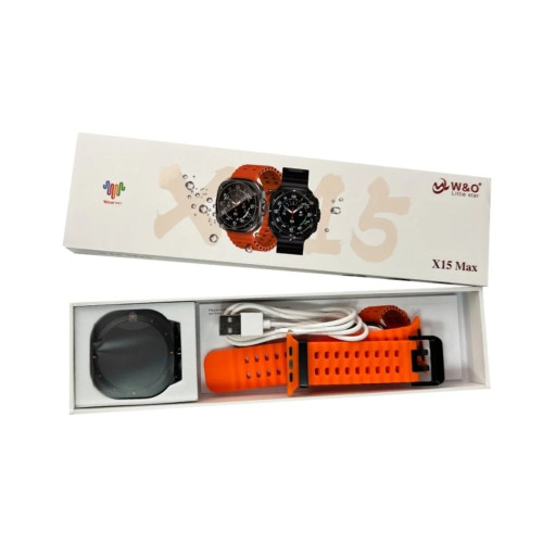 Смарт-часы W&O X15 Max (Orange)