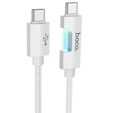 Кабель Hoco U123 Type-C – Type-C (1.2 м · 60W · 3A) (Gray)