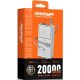 Повербанк Amaya F231 45W з кабелем 2в1 (20000 mAh) (Silver)