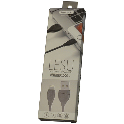 Кабель Remax RC-050i USB-A – Lightning (1 м) (Black)
