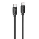 Кабель Hoco X115 Surpass Type-C – Type-C (1 м · 240W · 5A) (Black)