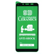 Захисна плівка Ceramic для Xiaomi Redmi 7a (Full Glue) (Black)