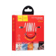 Кабель Hoco X21 Plus Silicone USB-A – Micro-USB (1 м · 12W · 2.4A) (Black/Red)