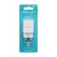 Мережевий зарядний пристрій Borofone BA20A USB-A (10.5W · 2.1A) (White)
