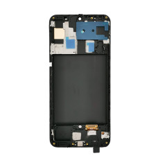 Дисплей для Samsung A505 Galaxy A50 (2019) с тачскрином в рамке (Black) (OLED) (Big size)