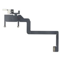 Шлейф для Apple iPhone 11 с датчиком приближения и микрофоном (Выпаянный датчик освещения) (Original)
