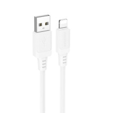 Кабель Borofone BX115 Lotto USB-A – Lightning (1 м · 12W · 2.4A) (White)
