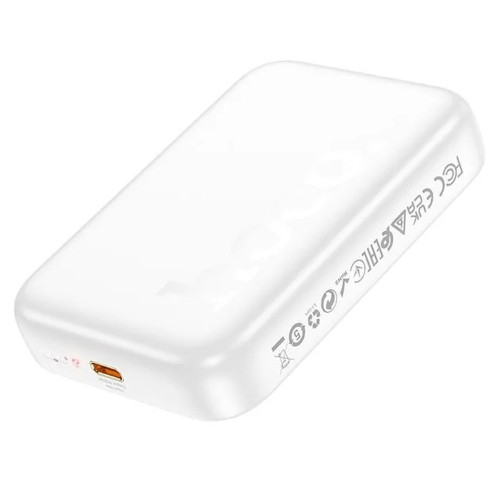 Повербанк Hoco J117A Magnetic Wireless (10000 mAh) (White)