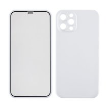 Захисне скло Full Cover 360° для Apple iPhone 12 Pro (Silver)