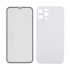 Захисне скло Full Cover 360° для Apple iPhone 12 Pro (Silver)