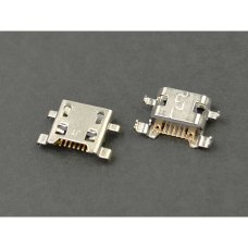 Разъем зарядки для LG LS991 7 pin (4 креплений) (контакты посередине) (Micro USB) без шлейфа