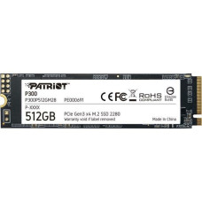 SSD-накопитель Patriot P300 512GB M.2 2280 NVMe