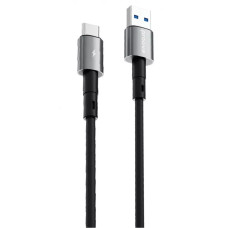 Кабель Proove Silicraft USB-A – Type-C (1 м · 15W · 3A) (Black)