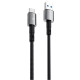 Кабель Proove Silicraft USB-A – Type-C (1 м · 15W · 3A) (Black)