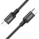Кабель Hoco X14 Type-C – Lightning (3 м · 20W · 2.4A) (Black)