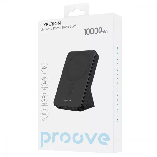 Повербанк Proove Hyperion 20W (10000 mah) (Black)