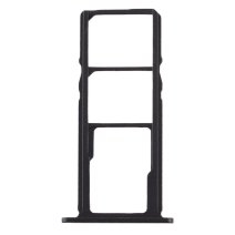 Держатель SIM-карты и карты памяти для Nokia 3.2 (версия на 2×SIM) (Gray)