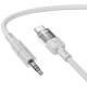 Аудиокабель AUX Hoco UPA27 Type-C – 3.5 мм (1.2 м) (Gray)