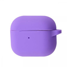 Чохол для AirPods 3 Silicone Case with Carbine (Light Purple)