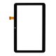 Сенсорное стекло для Nomi C10102 Terra+ (универсальное №302) 30 pin (Black)