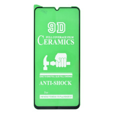 Защитная пленка Ceramic для Realme Note 50 (Full Glue) (Black)