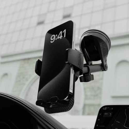 Автодержатель Proove Carbon Clamp Suction Type Car Mount (Black)