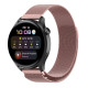 Ремешок универсальный 22 мм Milanese Loop Design для Amazfit, Samsung, Huawei (Pink)