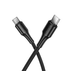 Кабель Hoco X120 Type-C – Type-C (1 м · 60W · 3A) (Black)