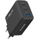 Сетевое зарядное устройство Proove Silicone Power 2 USB-A+2xUSB-C (67W · 3A) (Black)