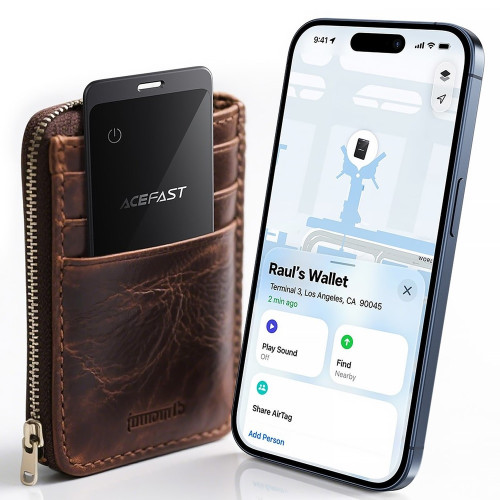 Смарт-трекер Acefast S3 Metal Card, 2 шт (Gray)