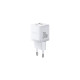 Мережевий зарядний пристрій Baseus Palm Fast Charger USB-A+USB-C (20W · 3A) (P10111608213-00) (White)