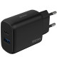 Сетевое зарядное устройство Proove Silicone Power 2 USB-C (30W) с кабелем Type-C – Type-C (White)