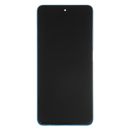 Дисплей для Poco X3 с тачскрином в рамке (Blue) (Original PRC)