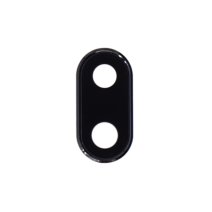 Стекло камеры для Xiaomi Redmi 6a в рамке (Black)