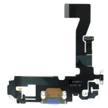 Шлейф для Apple iPhone 12 Pro з роз'ємом зарядки (Blue) (Original)