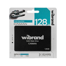 SSD-накопитель Wibrand Caiman 128GB 2.5 SATA III (Black)