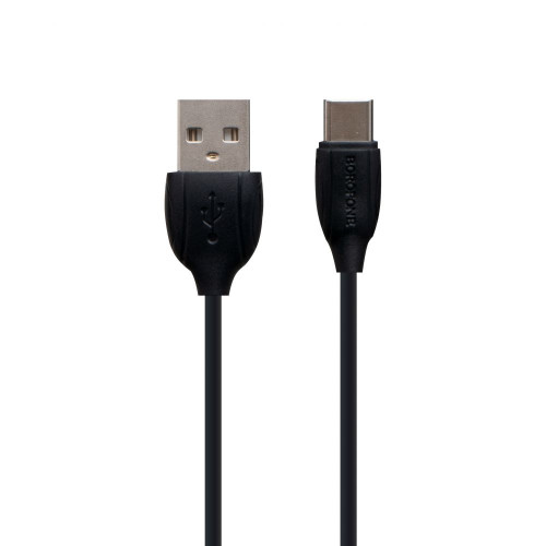 Кабель Borofone BX19 Benefit USB-A – Type-C (1 м · 15W · 3A) (Black)