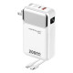 Повербанк Konfulon A57Q 22.5W с кабелем 2в1 (20000 mAh) (White)